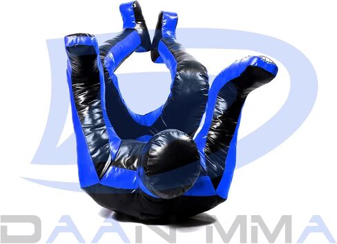 Grappling Dummy Ideal for Brazilian Jiu-Jitsu, Wrestling, MMA, and Martial Arts Brazilian JIU Jitsu Submission Self Defense Training Vinyl Dummy 180cm UNFILLED in Saudi Arabia