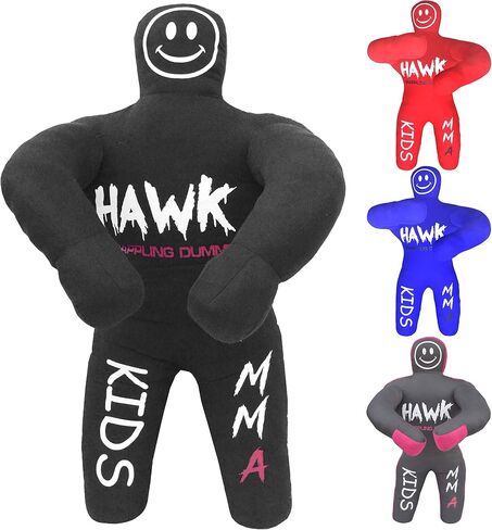 Kids Grappling Dummy for Fitness & Training, Pose, Strike & Throw Wrestling Dummy for Kids, 3 ft. Punching Dummy for MMA, Jiu-Jitsu, Judo, Karate & Wrestling Practice & Sparring in Saudi Arabia