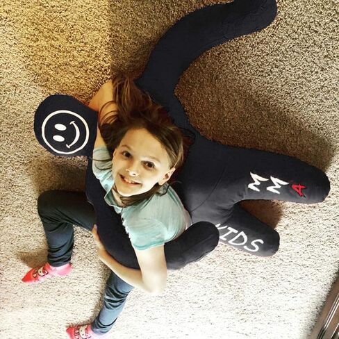 Kids Grappling Dummy for Fitness & Training, Pose, Strike & Throw Wrestling Dummy for Kids, 3 ft. Punching Dummy for MMA, Jiu-Jitsu, Judo, Karate & Wrestling Practice & Sparring in Saudi Arabia