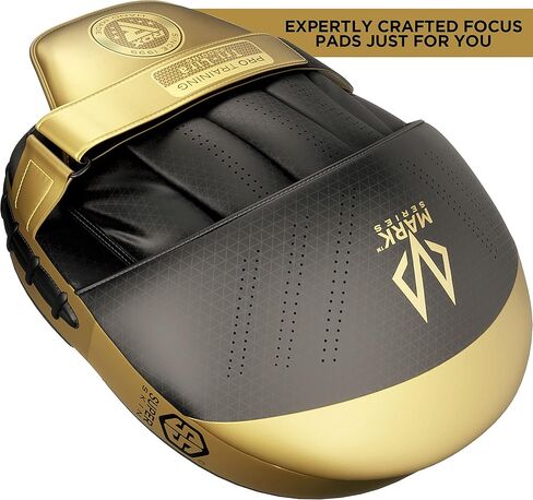 وسادات ملاكمة RDX قفازات تركيز منحنية، وسادات تدريب مايا هايد الجلدية ذات علامة احترافية بخطاف وضربة، MMA Muay Thai، تدريب الكيك بوكسينغ، الفنون القتالية، اللكم، درع الضربة اليدوية in Kuwait