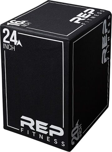 REP FITNESS 3-in-1 Soft Plyo Box – Safe for Shins - Non-Slip Multi-Use Plyometric Box for Jumping, Conditioning, and Strength Training – Choose from 3 Different Sizes in Kuwait