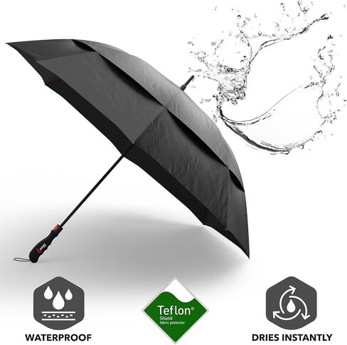Repel Travel Umbrella: Windproof Travel Umbrella and Compact Mini - Perfect for Car, Golf, and On-the-Go. Small Travel Umbrella Compact Mini, Windproof and Strong in Saudi Arabia