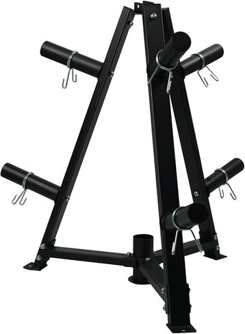 حامل لوحة الوزن، شجرة الوزن الأوليمبية للأطباق مقاس 5.08 سم، حامل لوحة الوزن لصالة الألعاب الرياضية المنزلية، تخزين لوحة الوزن شديدة التحمل in Kuwait