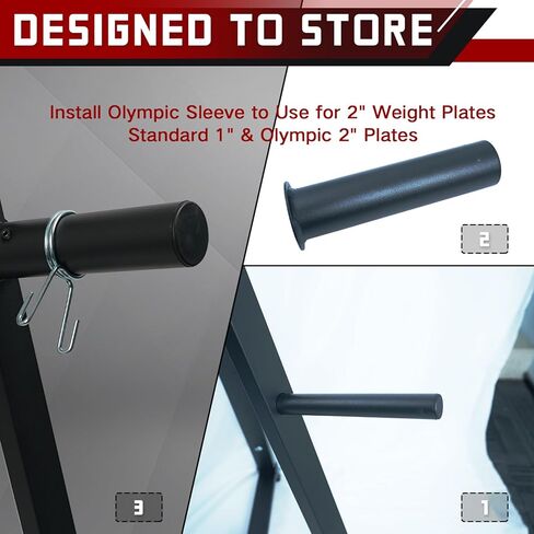 حامل لوحة الوزن، شجرة الوزن الأوليمبية للأطباق مقاس 5.08 سم، حامل لوحة الوزن لصالة الألعاب الرياضية المنزلية، تخزين لوحة الوزن شديدة التحمل in Kuwait