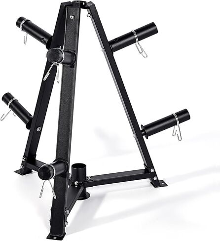 Olympic Weight Tree, Weight Plate Tree for 2-Inch Plates, Weight Tree with Excellent Load-Bearing Capacity for Home and Gym Strength Trainning in Saudi Arabia