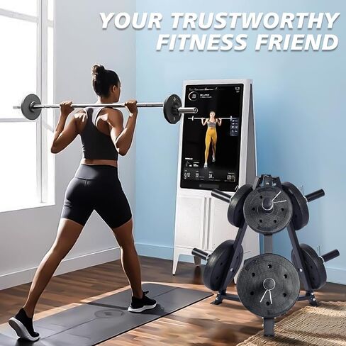 Olympic Weight Tree, Weight Plate Tree for 2-Inch Plates, Weight Tree with Excellent Load-Bearing Capacity for Home and Gym Strength Trainning in Saudi Arabia