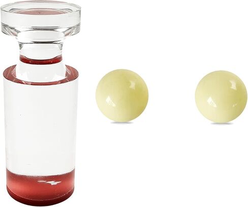 Yuanhe Roulette Marker Balls Set - Ball Top Acrylic Win Marker with 2 Roulette Wheel Table Replacement Balls Pills,Poker Roulette Accessories for Casino Games in Saudi Arabia