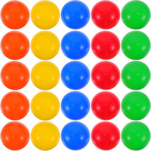 Hemoton Bingo Game Balls 25pcs Balls Raffle Balls Bingo Balls with No Number Plastic Hollow Balls 40MM Raffle Drawing Balls in Saudi Arabia