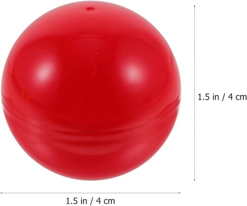 Hemoton Bingo Game Balls 25pcs Balls Raffle Balls Bingo Balls with No Number Plastic Hollow Balls 40MM Raffle Drawing Balls in Saudi Arabia