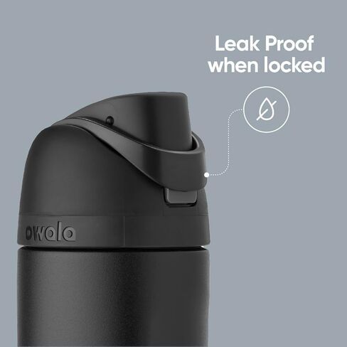 Owala Kids FreeSip Insulated Stainless Steel Water Bottle with Straw, BPA-Free Sports Water Bottle, Great for Travel, 16 oz, All the Berries in Kuwait