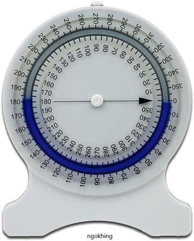 مقياس الميل للعلاج الطبيعي | مقياس ميل PT مانع للتسرب لقياسات نطاق الحركة (ROM) بواسطة SenseAid للطلاب والمهنيين in Kuwait