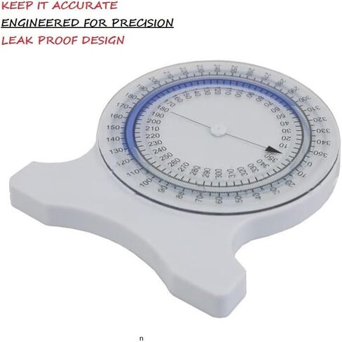 مقياس الميل للعلاج الطبيعي | مقياس ميل PT مانع للتسرب لقياسات نطاق الحركة (ROM) بواسطة SenseAid للطلاب والمهنيين in Kuwait