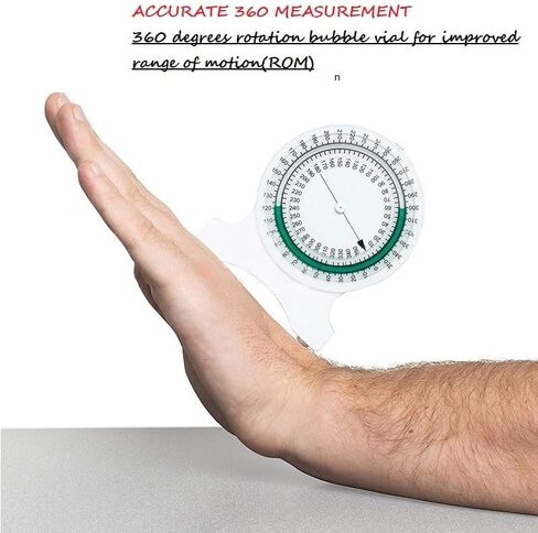 مقياس الميل للعلاج الطبيعي | مقياس ميل PT مانع للتسرب لقياسات نطاق الحركة (ROM) بواسطة SenseAid للطلاب والمهنيين in Kuwait