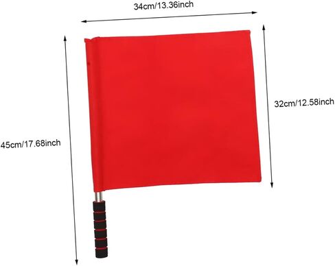 4pcs Referee Flag Flag Athletic Competition Flags Colored Referee Flags Race Referee Flags Sports Equipment Small Hand Flags Football Match Signal Flags Soccer Equipment in Saudi Arabia