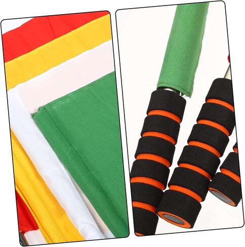 4pcs Referee Flag Flag Athletic Competition Flags Colored Referee Flags Race Referee Flags Sports Equipment Small Hand Flags Football Match Signal Flags Soccer Equipment in Saudi Arabia