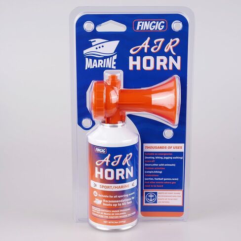 Marine Boat Air Horn 8.3oz,Portable Loud Air Horn Can for Safety, Marine Fog Horn, Boat Essentials,Bear Air Horn,Dog Training, Sports Events Camping and Self-protection in Saudi Arabia