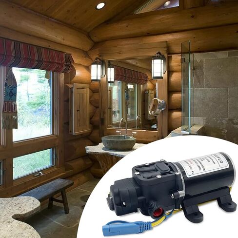 Boat Marine Shower Sump Pump Drain Kit System Shower Pump System 12 Volts 750 GPH Multi-port Shower Sump Pump Used For RV Yacht Marine (12V 0.75L) in Saudi Arabia
