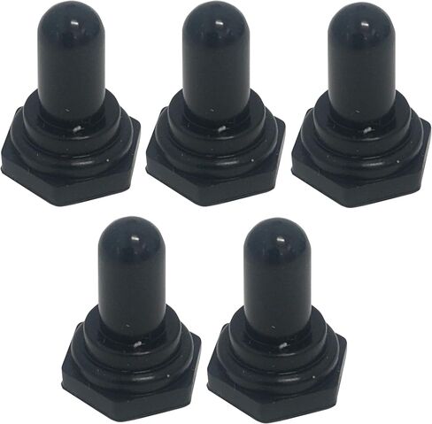 OCS Parts Toggle Switch Boot | Replacement Black Rubber Toggle Switches for 1/2" Hole Mounts in Saudi Arabia