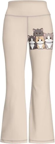 Girls Flare Leggings Butt Lift Wide Leg Pants Kids Clothes in Saudi Arabia