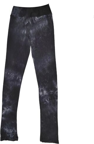 Professional Ice Figure Skating Training Suit Children's Skating Tie Dye Pants Black in Saudi Arabia