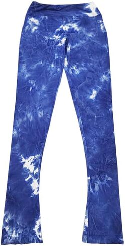 Professional Ice Figure Skating Training Suit Children's Skating Tie Dye Pants Black in Saudi Arabia