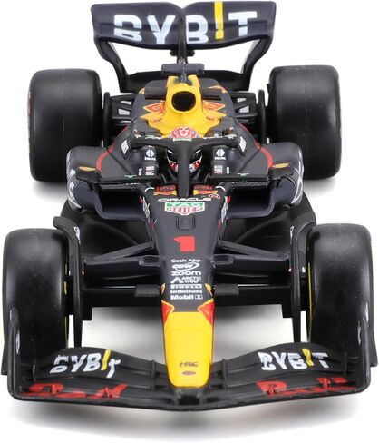 Bburago 1:43 Race Oracle Red Bull Racing RB19 (2023) w/Driver - Verstappen #1 in Saudi Arabia