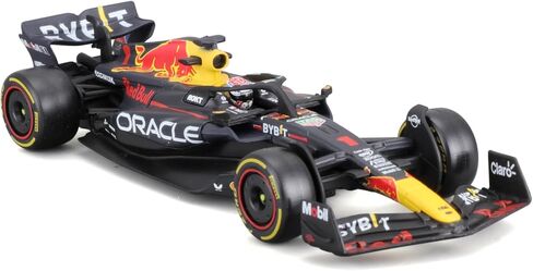 Bburago 1:43 Race Oracle Red Bull Racing RB19 (2023) w/Driver - Verstappen #1 in Saudi Arabia