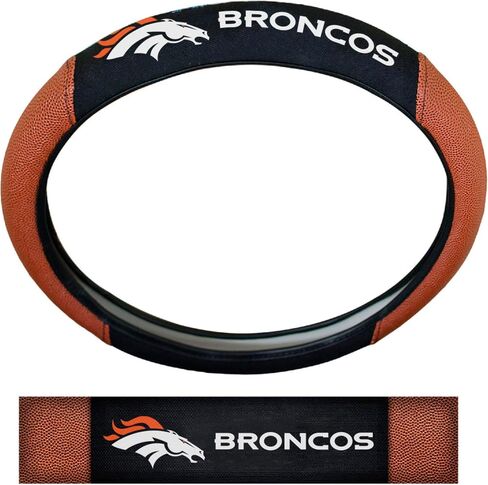 FANMATS NFL - Buffalo Bills Football Steering Wheel Cover 15" Diameter in Saudi Arabia