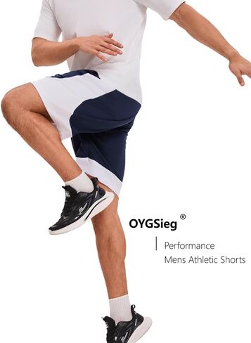 6 Pack Mens Athletic Gym Shorts Basketball Shorts with Pockets, Quick Dry Workout Running Shorts Casual for men in Saudi Arabia