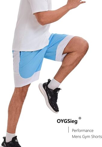 6 Pack Mens Athletic Gym Shorts Basketball Shorts with Pockets, Quick Dry Workout Running Shorts Casual for men in Saudi Arabia