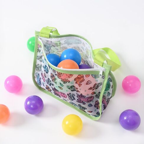 3Pack Beach Shell Bags for Kids,Beach Mesh Bag,Shell Collecting Bags,Colorful Seashell Bags with Whistles Adjustable Strap in Saudi Arabia