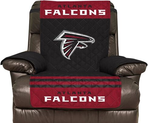 NFL Unisex NFL Recliner Reversible Furniture Protector with Elastic Straps, 80-inches by 65-inches in Saudi Arabia