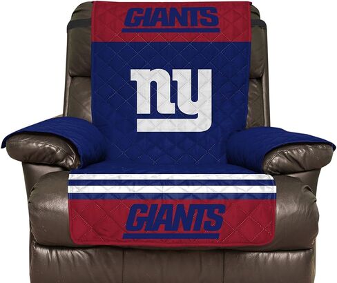 NFL Unisex NFL Recliner Reversible Furniture Protector with Elastic Straps, 80-inches by 65-inches in Saudi Arabia