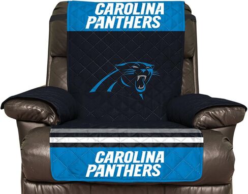 NFL Unisex NFL Recliner Reversible Furniture Protector with Elastic Straps, 80-inches by 65-inches in Saudi Arabia
