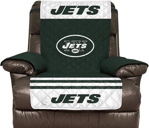 NFL Unisex NFL Recliner Reversible Furniture Protector with Elastic Straps, 80-inches by 65-inches in Saudi Arabia