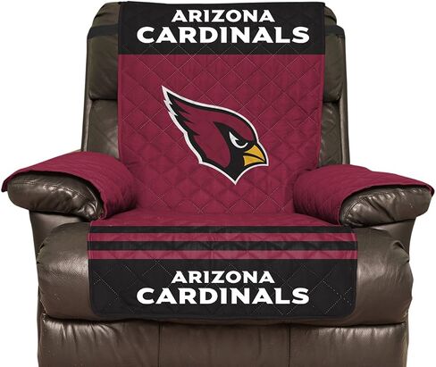 NFL Unisex NFL Recliner Reversible Furniture Protector with Elastic Straps, 80-inches by 65-inches in Saudi Arabia