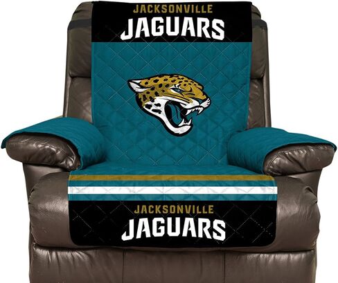 NFL Unisex NFL Recliner Reversible Furniture Protector with Elastic Straps, 80-inches by 65-inches in Saudi Arabia
