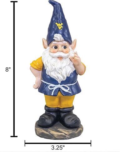 Hanna's Handiworks Texas Christian University Gnome Statue - Indoor/Outdoor Resin Figurine Decor for Desk, Garden, Porch - Ideal Gift for Graduation/Birthday/Alumni - Rep Your Team with Fan Merch in Saudi Arabia