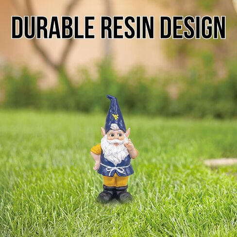 Hanna's Handiworks Texas Christian University Gnome Statue - Indoor/Outdoor Resin Figurine Decor for Desk, Garden, Porch - Ideal Gift for Graduation/Birthday/Alumni - Rep Your Team with Fan Merch in Saudi Arabia