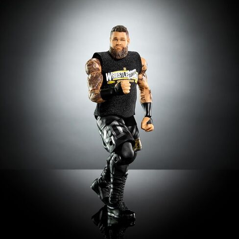 Mattel WWE Ultimate Edition Fan Takeover Action Figure, Kevin Owens Collectible Set with Interchangeable Accessories Like Extra Heads & Swappable Hands in Saudi Arabia