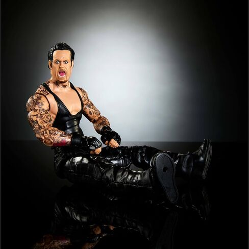 Mattel WWE Elite Collection Action Figure, SummerSlam Kane Collectible with Accessory & Referee Build-A-Figure Parts in Saudi Arabia
