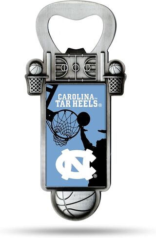 Rico Industries NCAA Magnetic Bottle Opener, Stainless Steel, Strong Magnet to Display on Fridge in Saudi Arabia