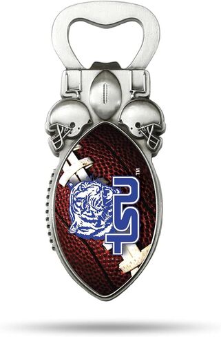 Rico Industries NCAA Magnetic Bottle Opener, Stainless Steel, Strong Magnet to Display on Fridge in Saudi Arabia