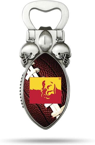 Rico Industries NCAA Magnetic Bottle Opener, Stainless Steel, Strong Magnet to Display on Fridge in Saudi Arabia