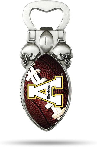 Rico Industries NCAA Magnetic Bottle Opener, Stainless Steel, Strong Magnet to Display on Fridge in Saudi Arabia