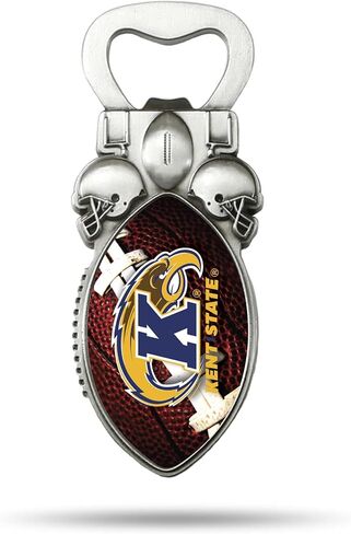 Rico Industries NCAA Magnetic Bottle Opener, Stainless Steel, Strong Magnet to Display on Fridge in Saudi Arabia