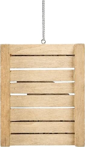 FOCO NFL Unisex-Adult NFL Team Logo Wood Pallet Holiday Christmas Tree Hanging Ornament in Saudi Arabia