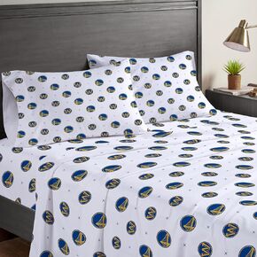 Officially Licensed NBA Small X Queen Sheet Set