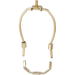 B&P Lamp® قيثارة مصباح ذات وزن عادي مقاس 6 بوصات، لمسة نهائية من الفولاذ المطلي بالنحاس in Kuwait