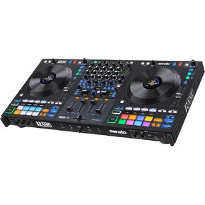 RANE PERFORMER 4-Channel Motorized DJ Controller - 7" Platters with Displays, Precision Feel Faders, Stem Split, Advanced FX, Serato DJ Pro Included